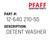Detent Washer - Original Pfaff Spare Part Number 12-640 210-55