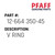 V Ring - Original Pfaff Spare Part Number 12-664 350-45