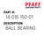 Ball Bearing - Original Pfaff Spare Part Number 14-016 150-01