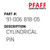 Cylindrical Pin - Original Pfaff Spare Part Number 91-006 818-05