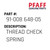Thread Check Spring - Original Pfaff Spare Part Number 91-008 648-05