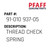 Thread Check Spring - Original Pfaff Spare Part Number 91-010 937-05