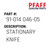 Stationary Knife - Original Pfaff Spare Part Number 91-014 046-05
