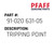 Tripping Point - Original Pfaff Spare Part Number 91-020 631-05
