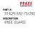 Knee Guard - Original Pfaff Spare Part Number 91-029 692-75/792