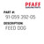 Feed Dog - Original Pfaff Spare Part Number 91-059 392-05