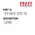 Link - Original Pfaff Spare Part Number 91-069 375-15