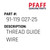 Thread Guide Wire - Original Pfaff Spare Part Number 91-119 027-25