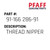 Thread Nipper - Original Pfaff Spare Part Number 91-166 286-91