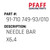 Needle Bar X6,4 - Original Pfaff Spare Part Number 91-710 749-93/010