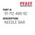 Needle Bar - Original Pfaff Spare Part Number 91-712 488-92
