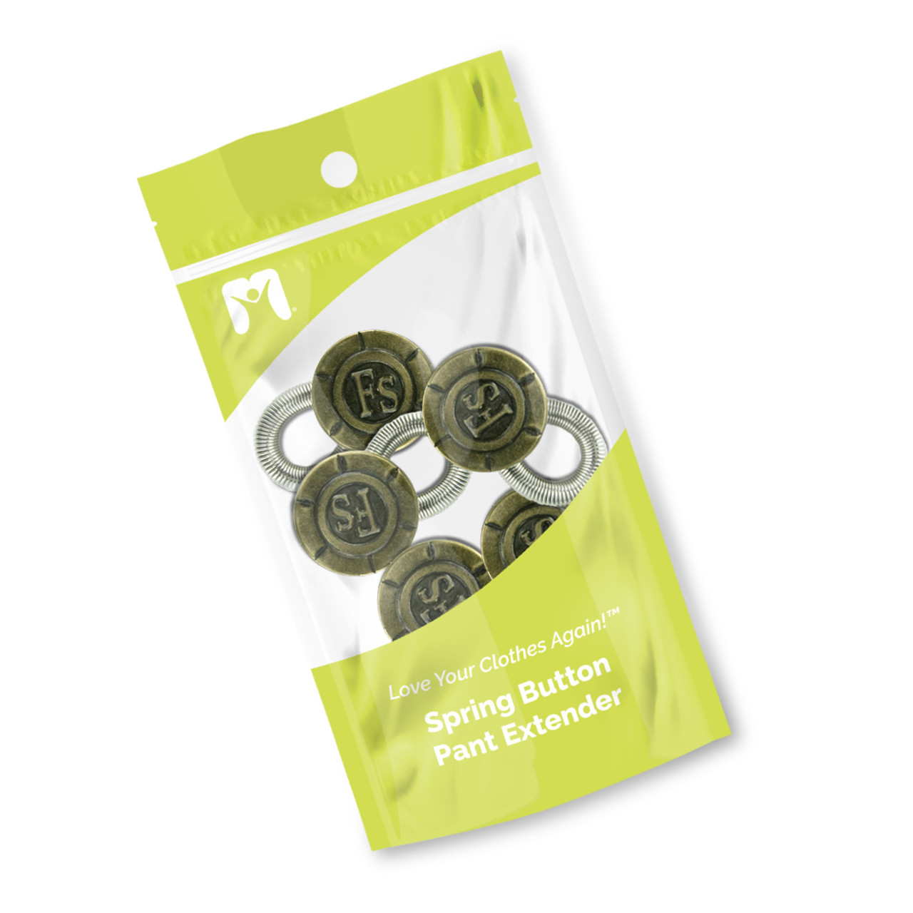 3-Pack Spring Button Pant Extender - Premium, sturdy metal - Adds up to 2  instantly!