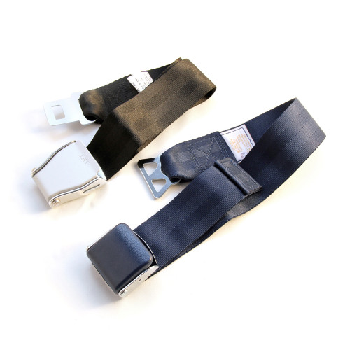FAA compliant Type A and Type B Airplane Seat Belt Extender Combo Pack.