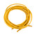 Stretch Elastic Shoelaces Curled Yellow