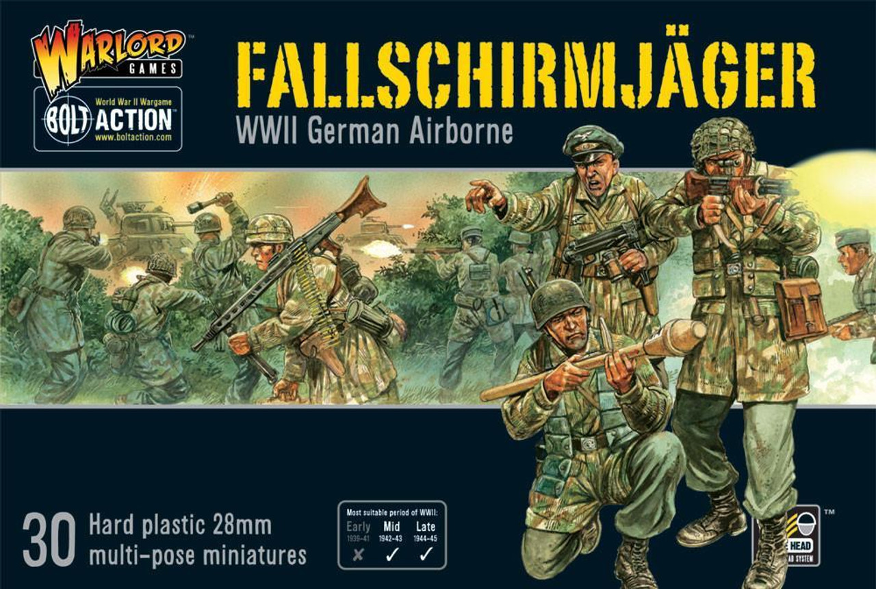 Bolt Action - Fallschirmjager (plastic box)