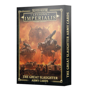 Warhammer 30k - Legion Imperialis - The Great Slaughter Army Cards