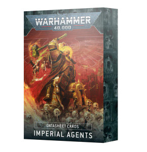 Warhammer 40k - Imperial Agents - Datasheet cards
