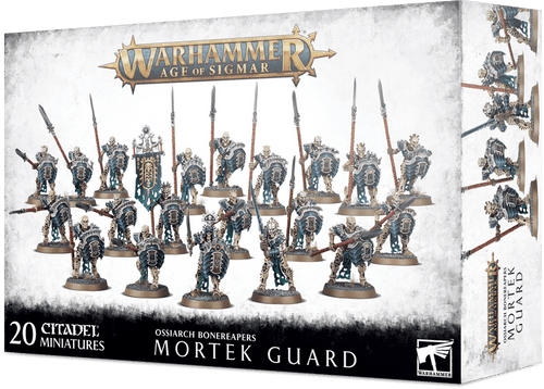 Warhammer Age of Sigmar: Ossiarch Bonereapers - Mortek Guard