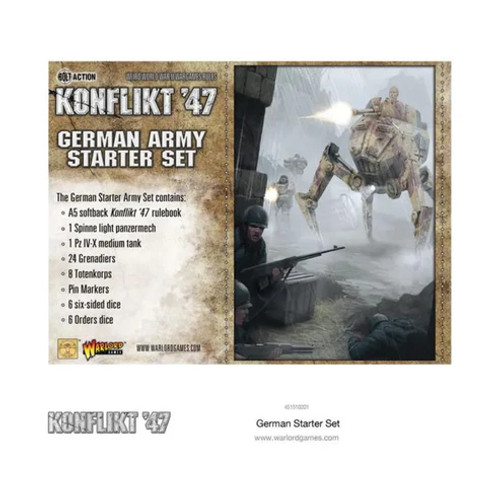 Warlord Games - Konflikt '47 - German Starter Set