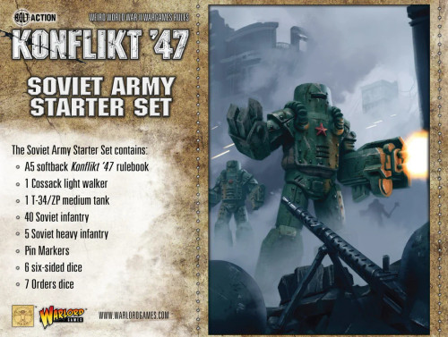 Warlord Games - Konflikt '47 - Soviet Starter Set