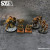 Cobblestone Instabases (Round) | Pre-Painted Scenic Bases