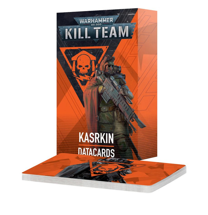 Warhammer Kill Team - Kasrkin - Datacards