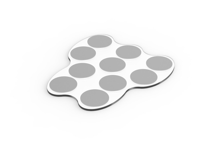 60x35mm Oval Squad Trays