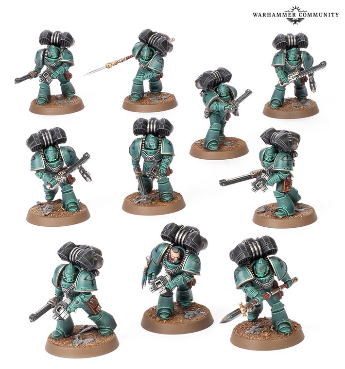 MKIV Assault Squad (Legiones Astartes) | The Horus Heresy