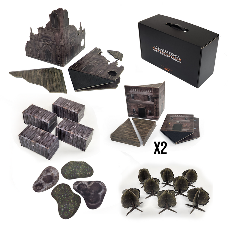 Battle Ready Terrain Set - Gothic Ruins