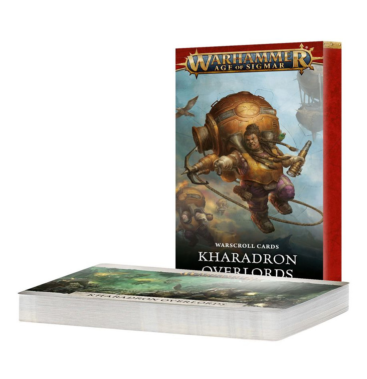 Warhammer Age of Sigmar - Kharadon Overlords - Warscroll Cards