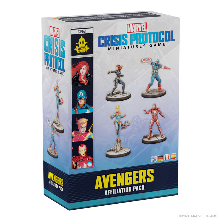 Marvel Crisis Protocol - Avengers - Affiliation Pack