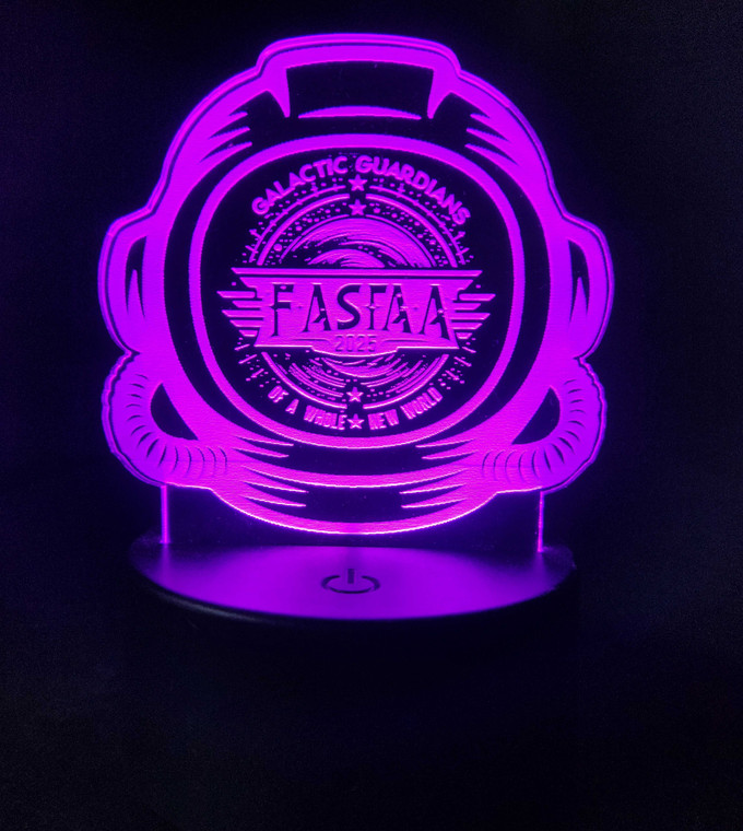 Custom Laser Etched LED Trophies