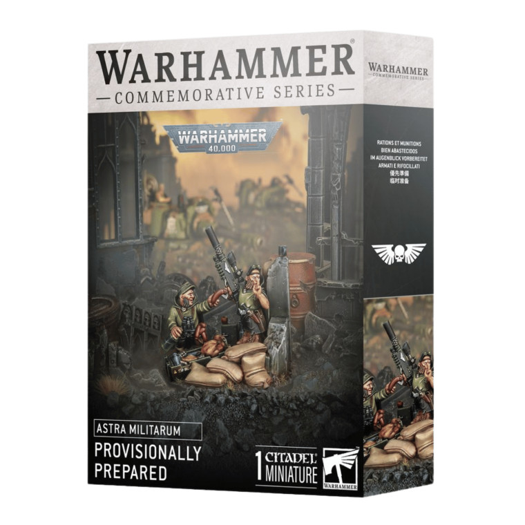 Warhammer 40K - Astra Militarum - Provisionally Prepared (Commemorative Series)