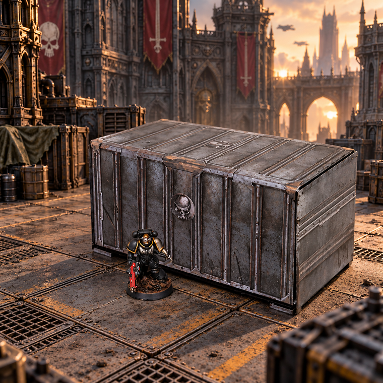 Crate Expansion (Imperial Fortress)| Battle Ready Terrain
