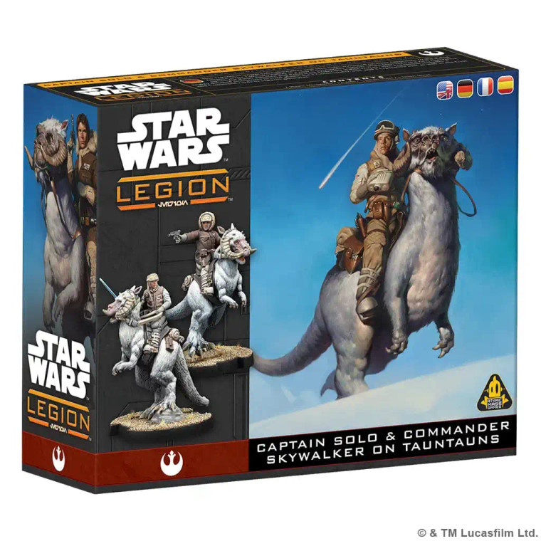 Captain Solo & Commander Skywalker on Tauntauns (Rebels) | Star Wars: Legion