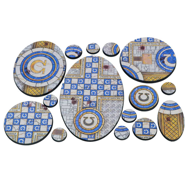 Pre-Painted Scenic Bases for Miniatures (Round) | Chapel instabases