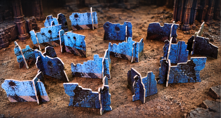 Imperial Fortress (Short Wall Set) | Battle Ready Terrain