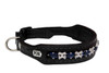 Dog Collar Small Ice Sapphire Clear Design