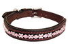 Dog Collar Large Ice Pink Design