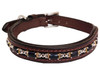 Dog Collar Medium Treasure Sapphire Design