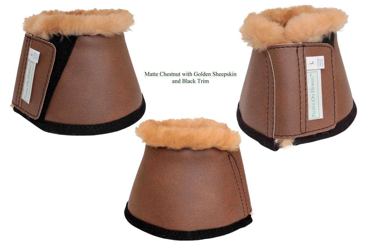 Sheepskin Lined Bell Boots People On Horses