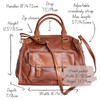 Nomad Tan Leather Holdall 
