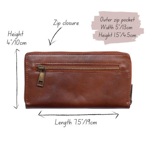 Long Women Leather Wallet 3 Layers Zipper Wristlet Bag Large Capacity Coin  Purse Mobile Phone Bag New - Walmart.com