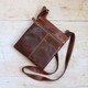 Tilly Brown Leather Crossbody Bag