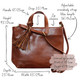 Pippa Leather Crossbody Bag, Tan