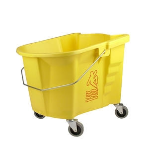Splash Guard Bucket Yellow 35 qt