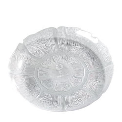 Petal Mist Plate Clear 7 1/2"