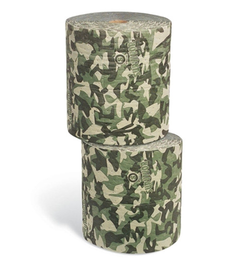 Survivor Camo Absorbent Split Roll, Heavy Weight, 2ea