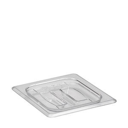 Camwear Food Pan Cover Sixth Size with Handle Clear