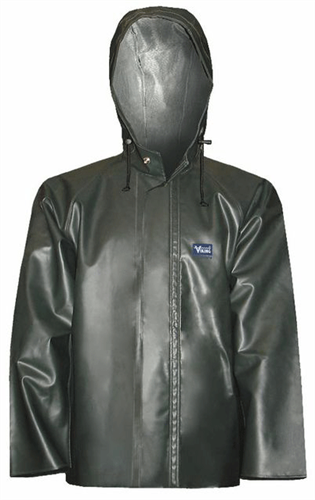 Viking Bristol Bay rain jacket in green 